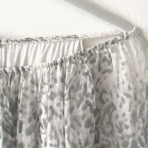 VIOLA BORGHI NWT 100% Silk Sheer Blouse Women's Small Ethereal Fairy Romantic - Picture 4 of 9